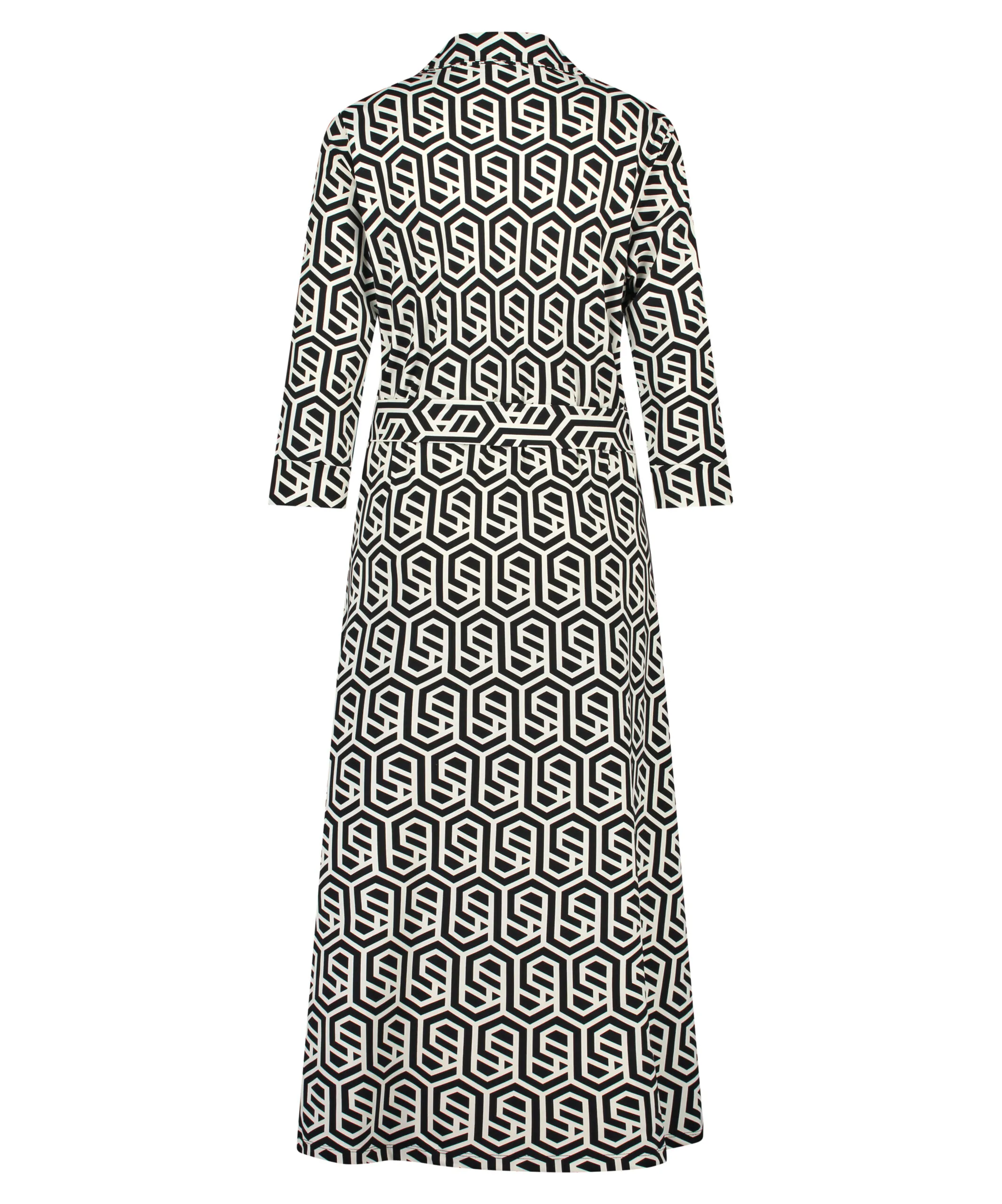 LADY DAY – DRESS DAPHNY – COSMIC PRINT BLACK