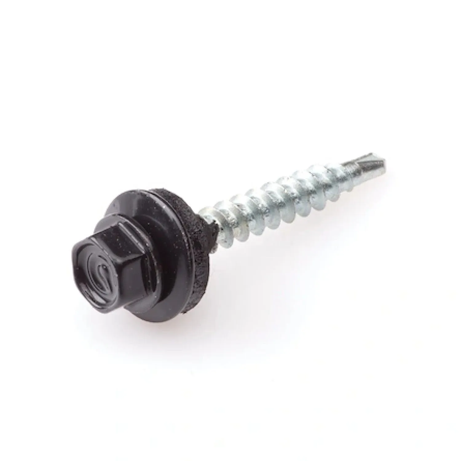 Dak&Gevel Profielplaatschroef RAL 9005 4.9x35mm 200 stuks verzinkt gitzwart