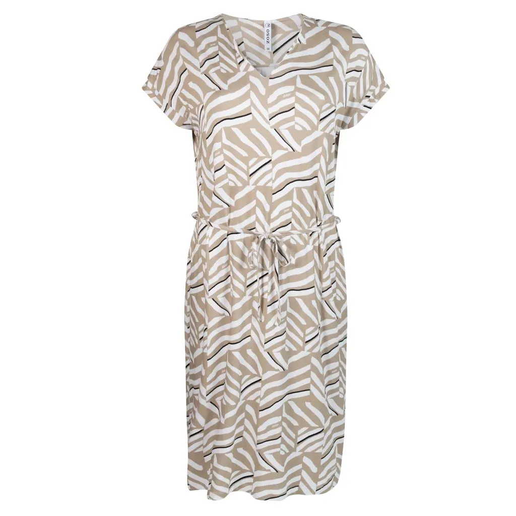 Fenna Jurk Sand/White – Zoso