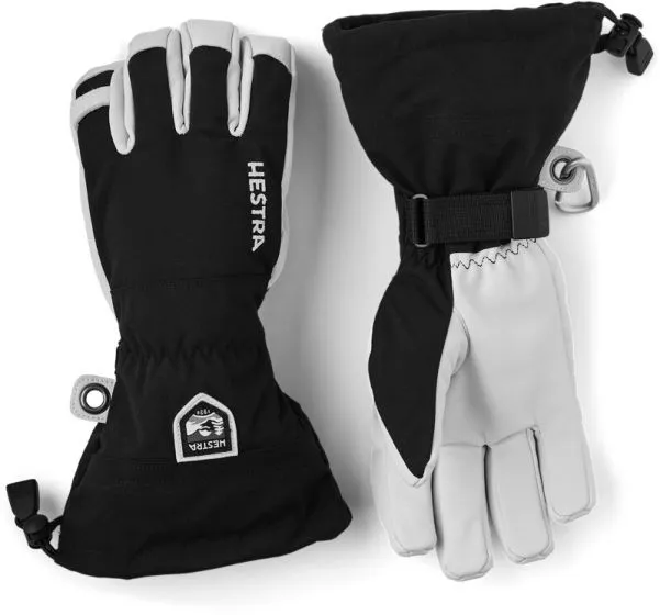 HESTRA ARMY LEATHER HELI SKI black