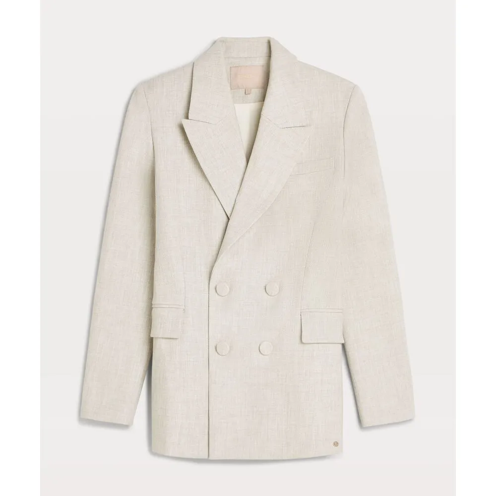 HINT – Slim fit blazer van JOSH V met dubbele knoopsluiting