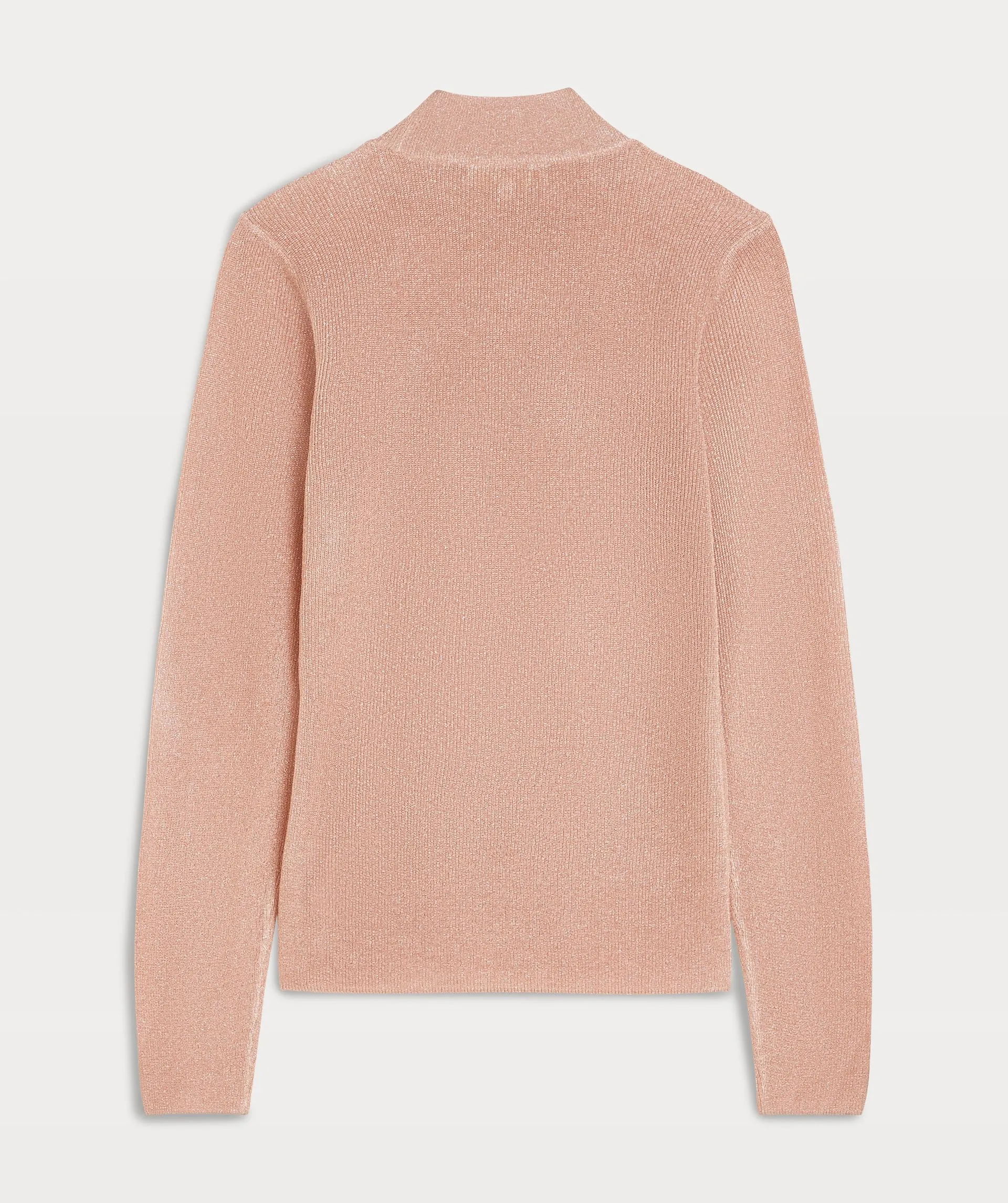JIP SLIM FIT TOP MET GLITTER  DUSTY PINK GLITTER