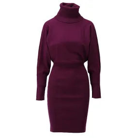 K-Design jurk X813 - Grape Wine