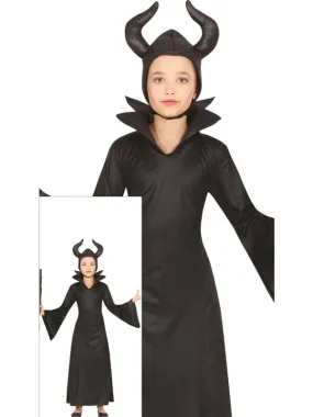 Maleficent jurk halloween kind
