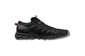 Mizuno Wave Daichi 7 GTX trail schoenen Black/Fuchsia Fedora/Quiet Shade dames
