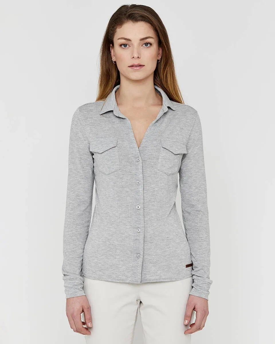 MSCW    Blouse lange mouw