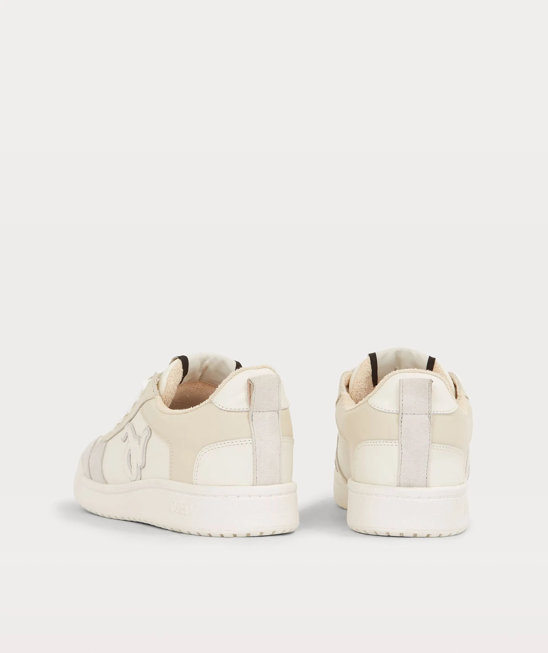 OCEAN SNEAKERS VAN LEER  COCOON WHITE