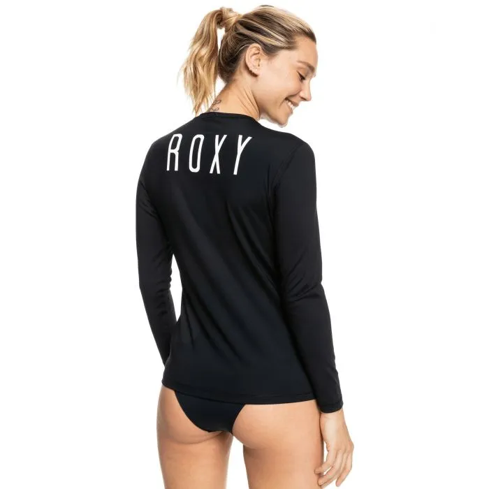 ROXY  UV ZWEMSHIRT VOOR DAMES  ENJOY WAVES  LONGSLEEVE  ANTRACTIET 
