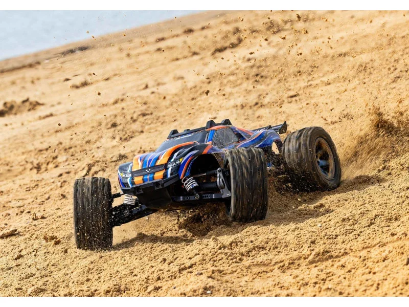 RUSTLER 4X4 VXL HD BRUSHLESS STADIUM TRUCK  ORANJE