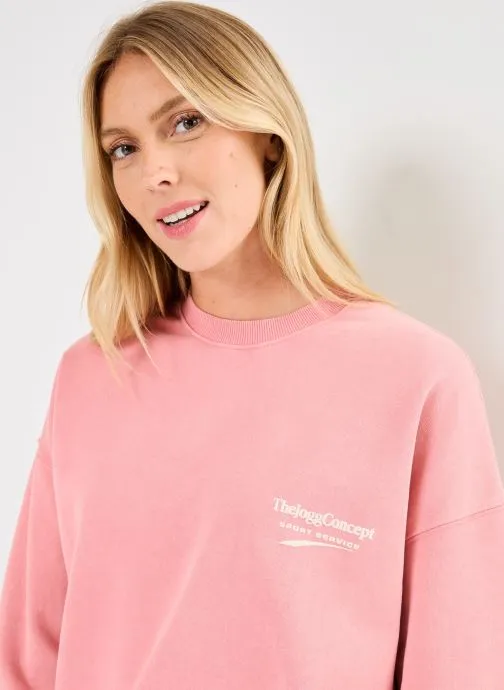      THE JOGG CONCEPT JCRUBI SWEATSHIRT  ROZE   