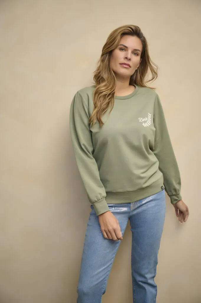 Vita Fancy Sweater Green – Zoso