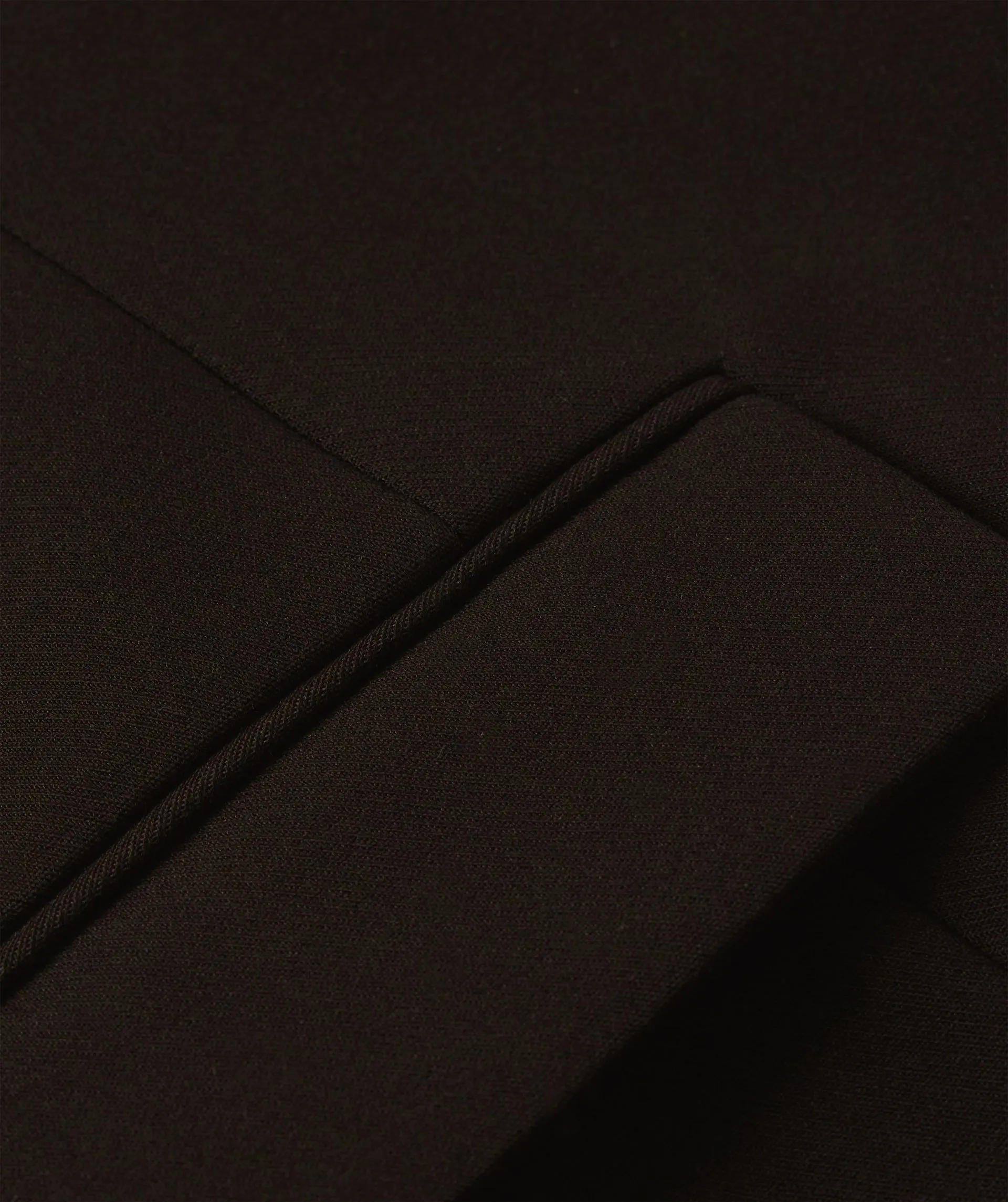 VIVIAN GETAILLEERDE JURK  BLACK