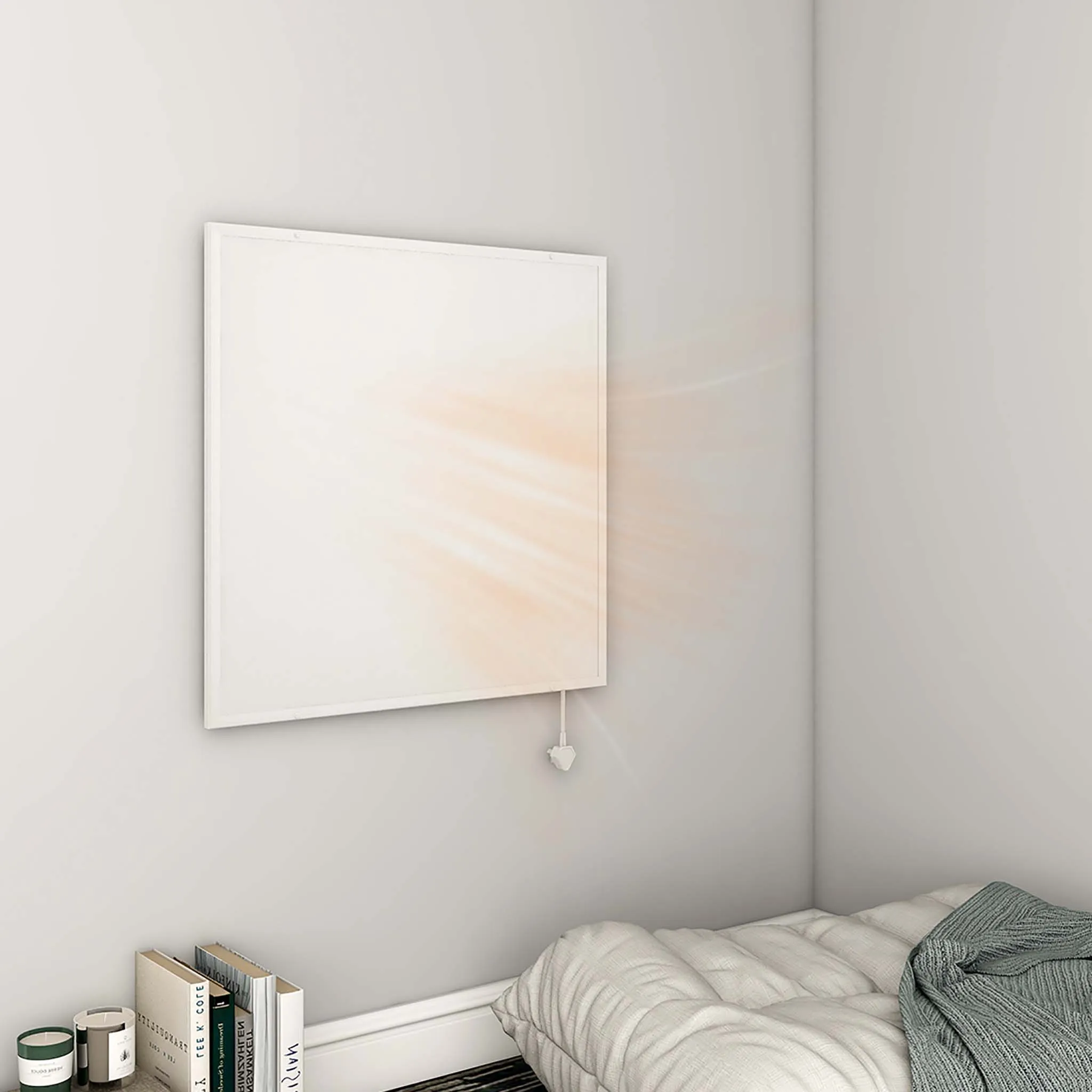 Wiltec infrarood warmtepaneel 350 W verwarmingspaneel IR verwarming plaat zuinig verwarmen