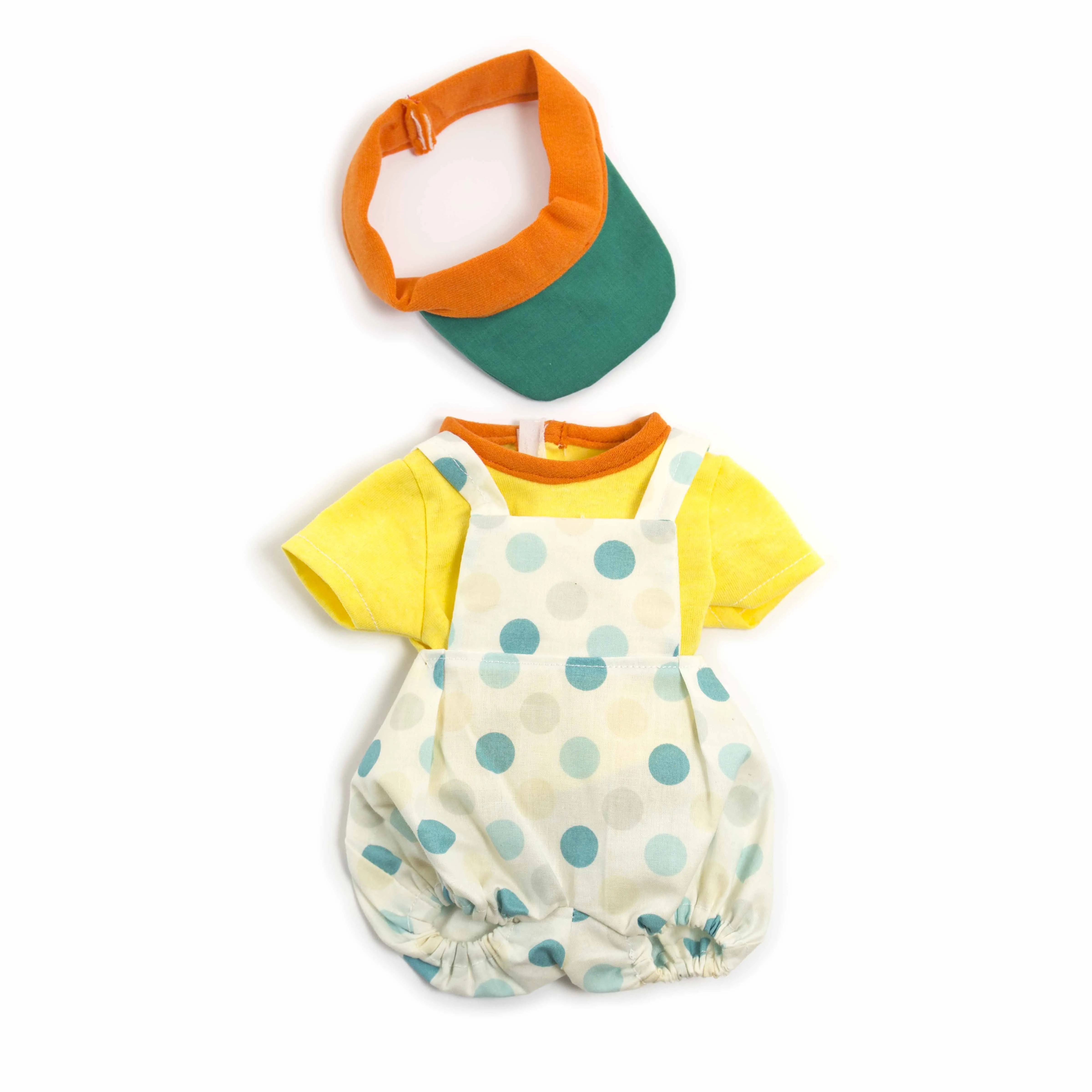 Zomerkleding met cap | Voor poppen van 38 cm