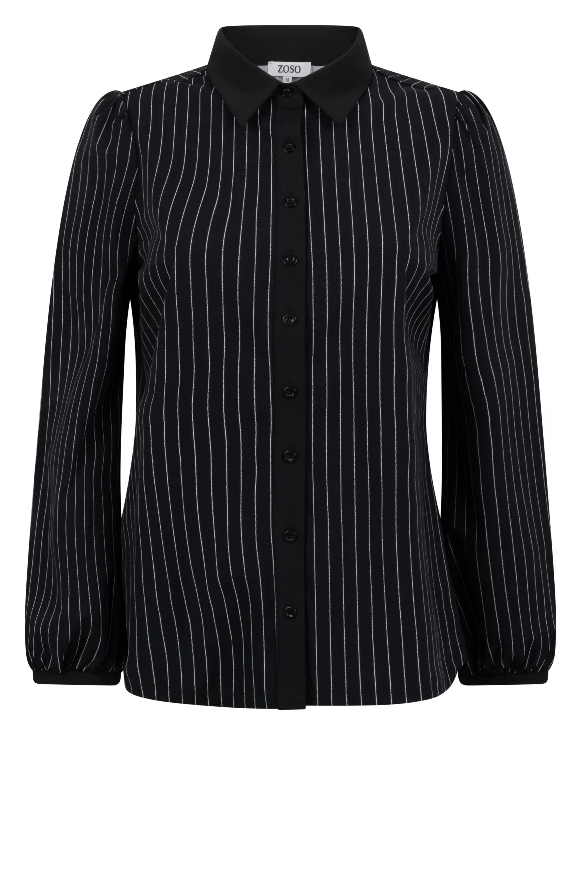 Zoso Lydia244 Travel Blouse – Zwart