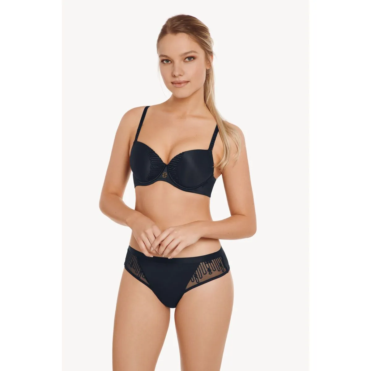 Zwarte brazilian slip Lisca Ivonne